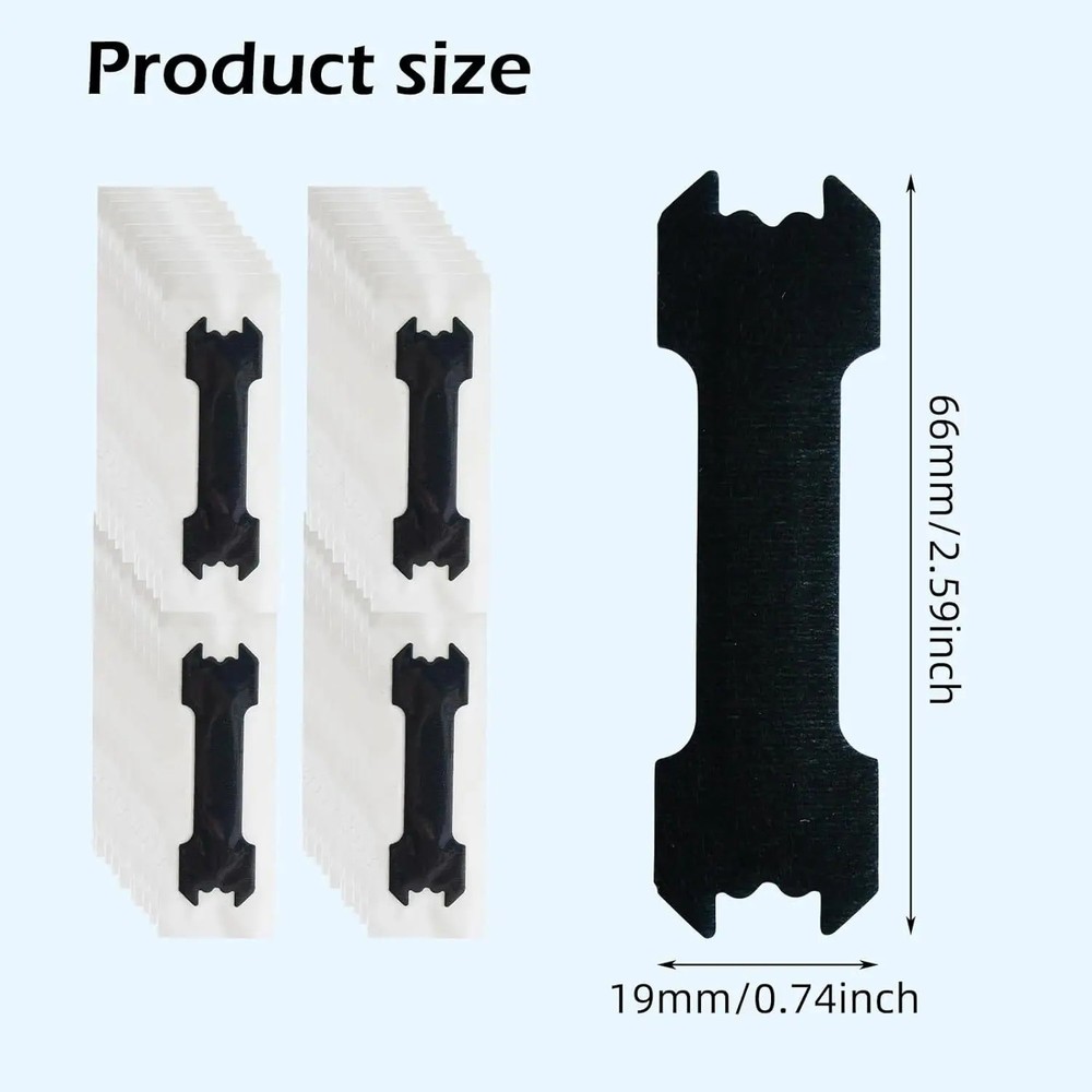 60/30/10PCS Black Nose Strips Extra Strength Nasal Strips Better Sleeping