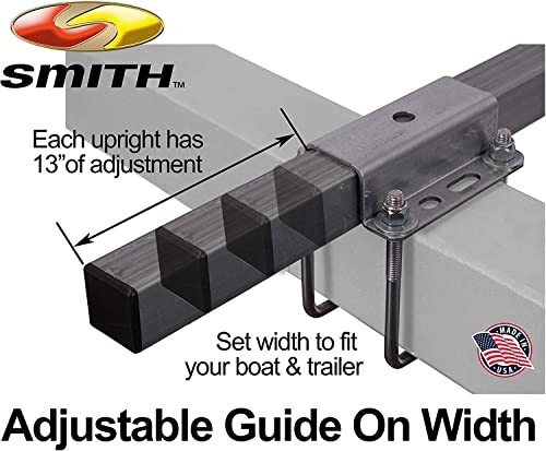 - Guide-ON Post with LED Light - Durable Boat Trailer 60" Trailer Post
