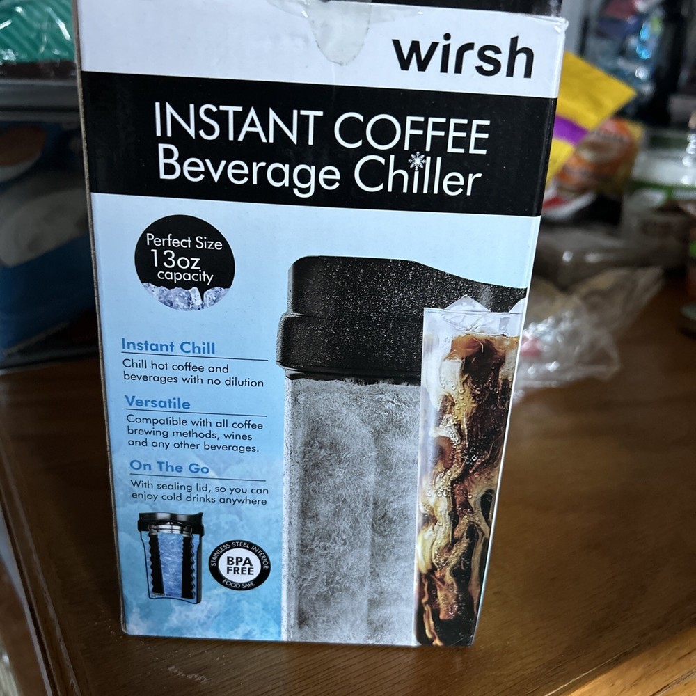 instant coffee beverage chiller