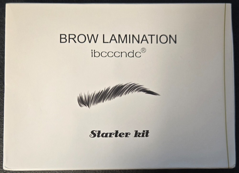 New IBCCCNDC Brow Lamination Starter Kit Perfect Full Fluff Sculp Brows 7 Pc/Set
