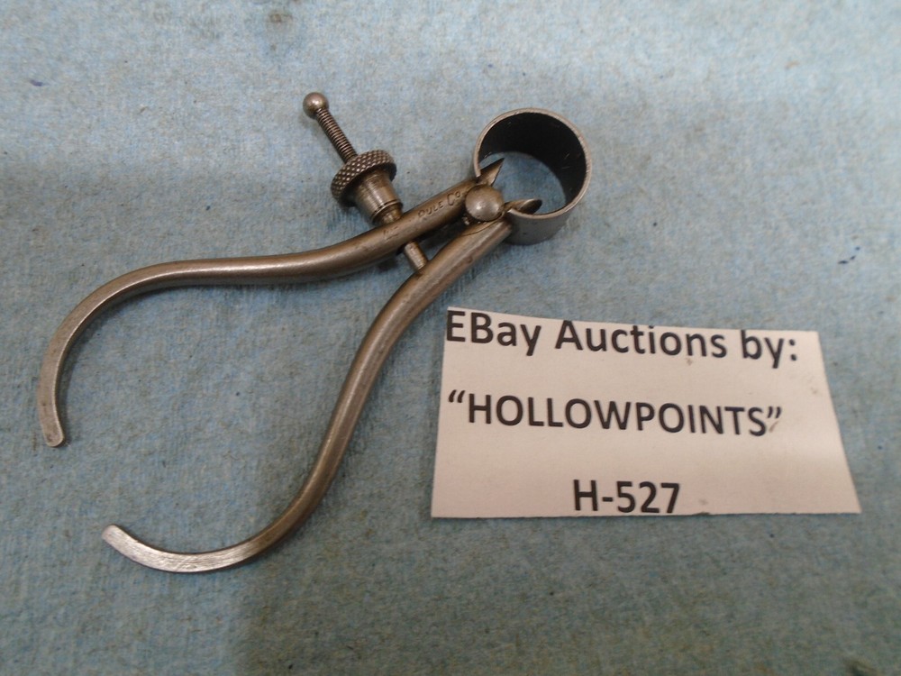 Lufkin 141 ToolMakers 2" Outside Caliper Solid Nut Round Leg for Machinist H527