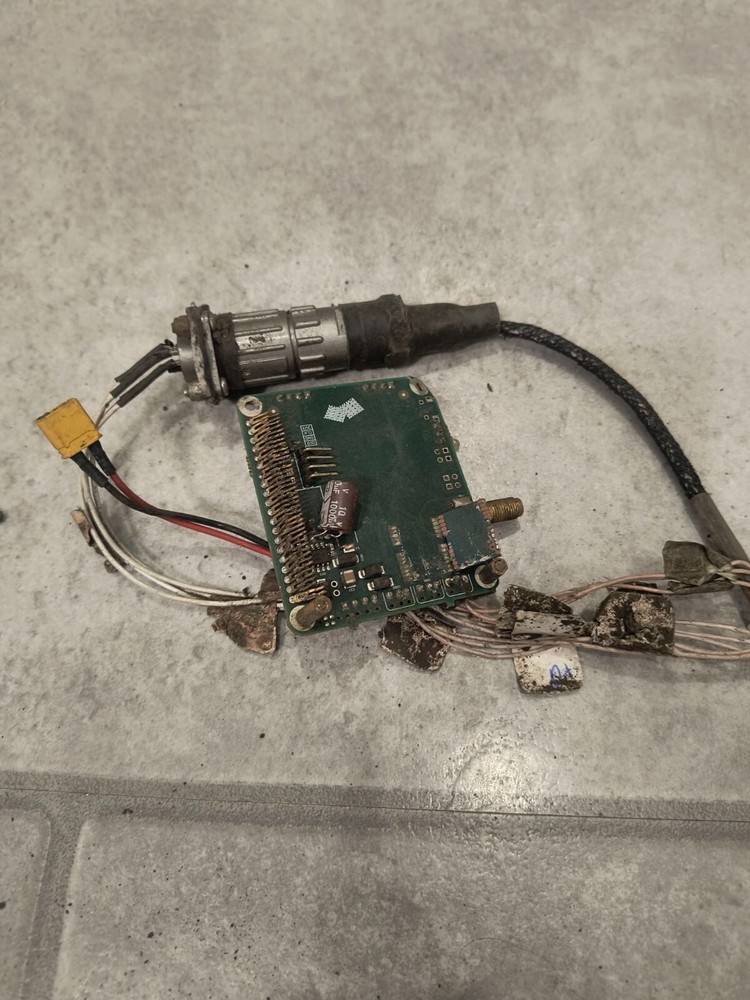 Boards from control unit of shut down russian Shahed (Geran`) drone