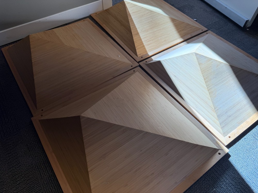 Auralex Peak Pyramid Diffusor Panels (Set of 4) Studio