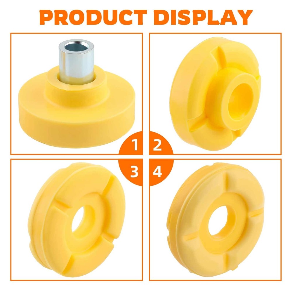 8PCS Front Rear Lower Upper Shock Strut Mount Support Bushing Fit for BMW X5 ...
