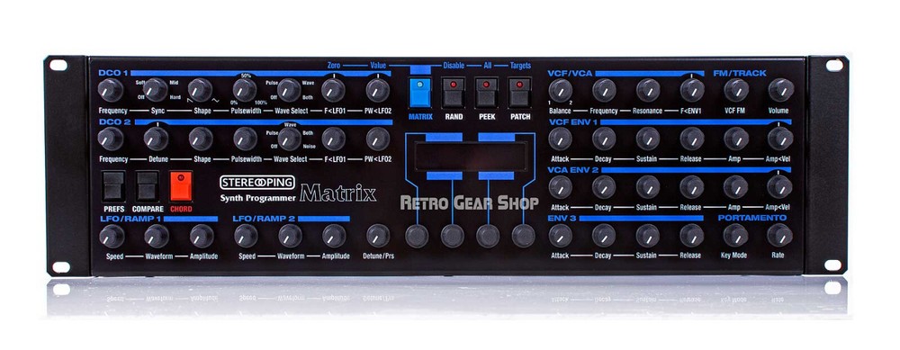 Stereoping Programmer Matrix Midi Controller for Oberheim 1000/6/6R Preorder