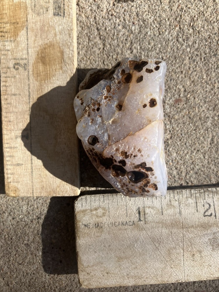 Holley Blue Agate Specimen