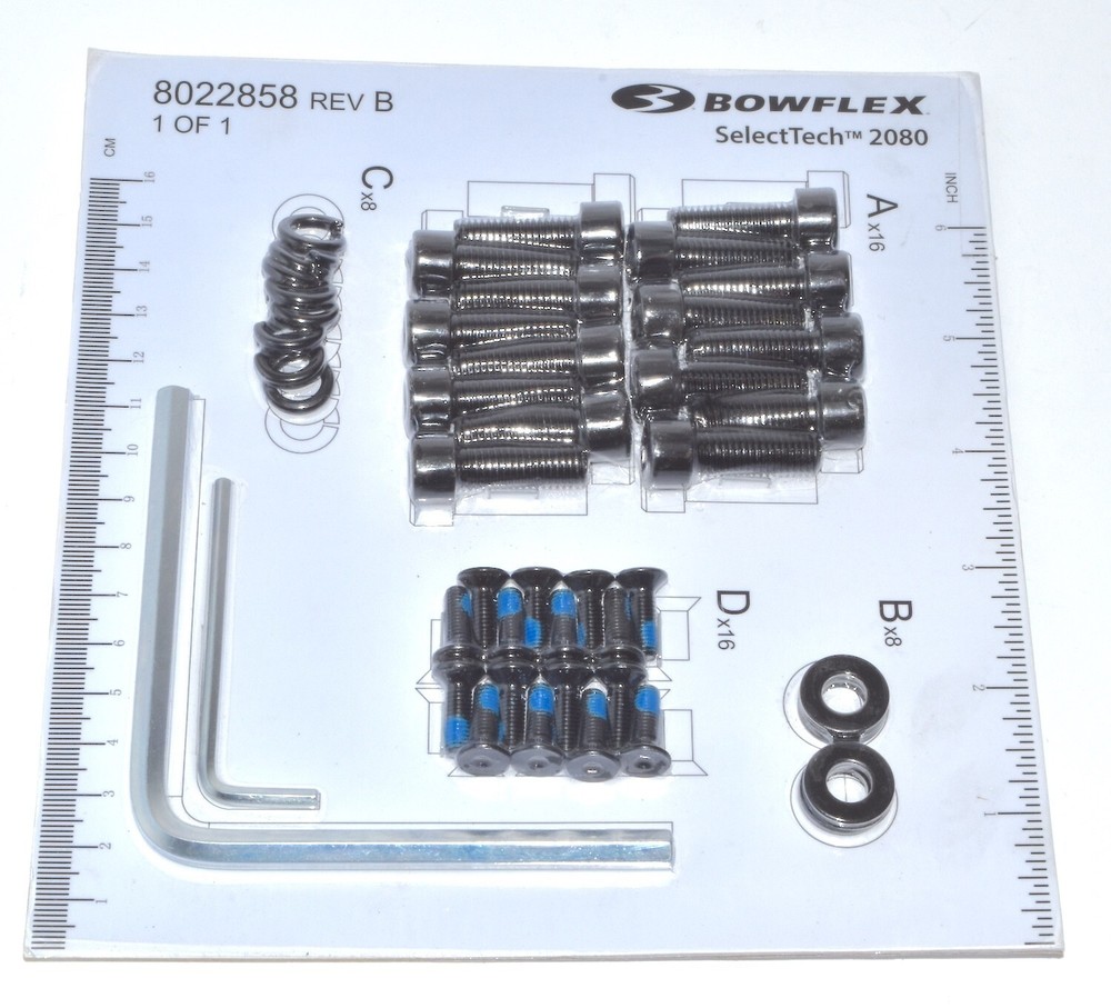 BowFlex SelectTech 2080 Hardware Card *New* 8022858, Rev. B