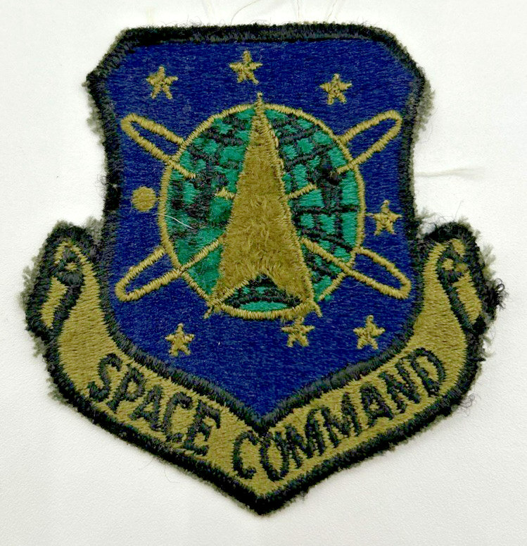 USAF UNITED STATES US SPACE COMMAND USSPACECOM SPACECOM PETERSON SUBDUED PATCH