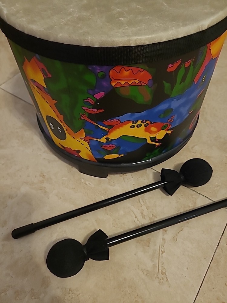 Remo Kids Percussion Floor Tom, Rainforest