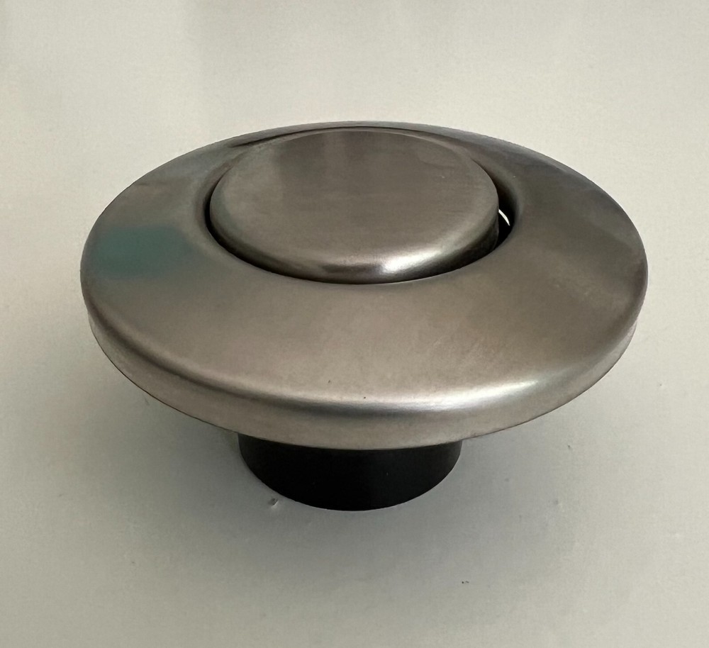 Sink Top Air Switch Button - Nickel