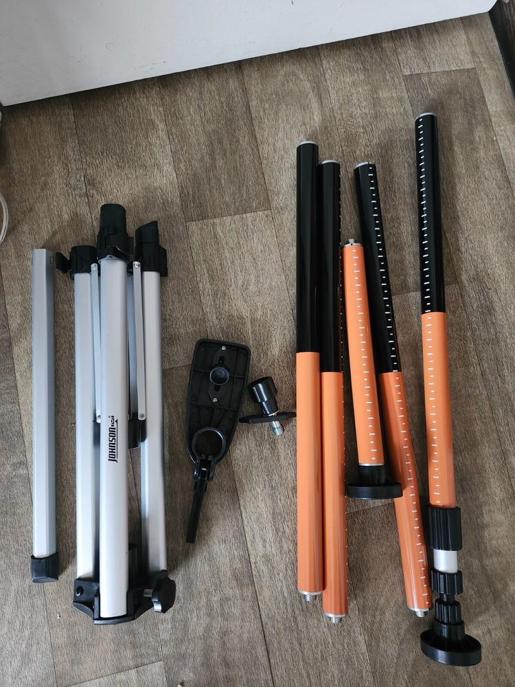 Tripod and Telescoping Laser Pole