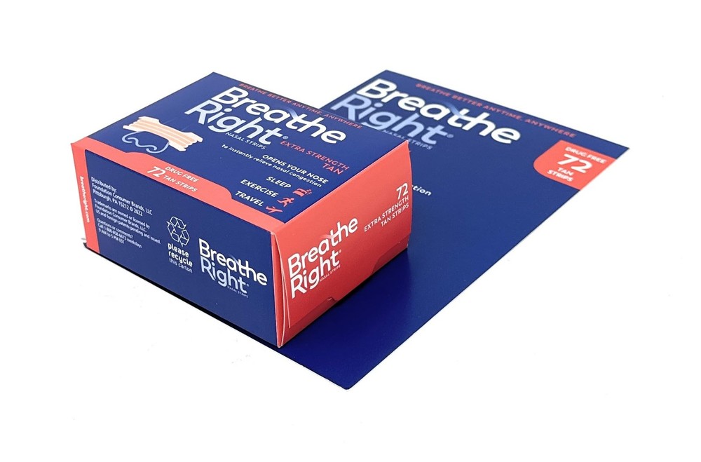 Breathe Right Extra Strength Nasal Strips 72 Strips