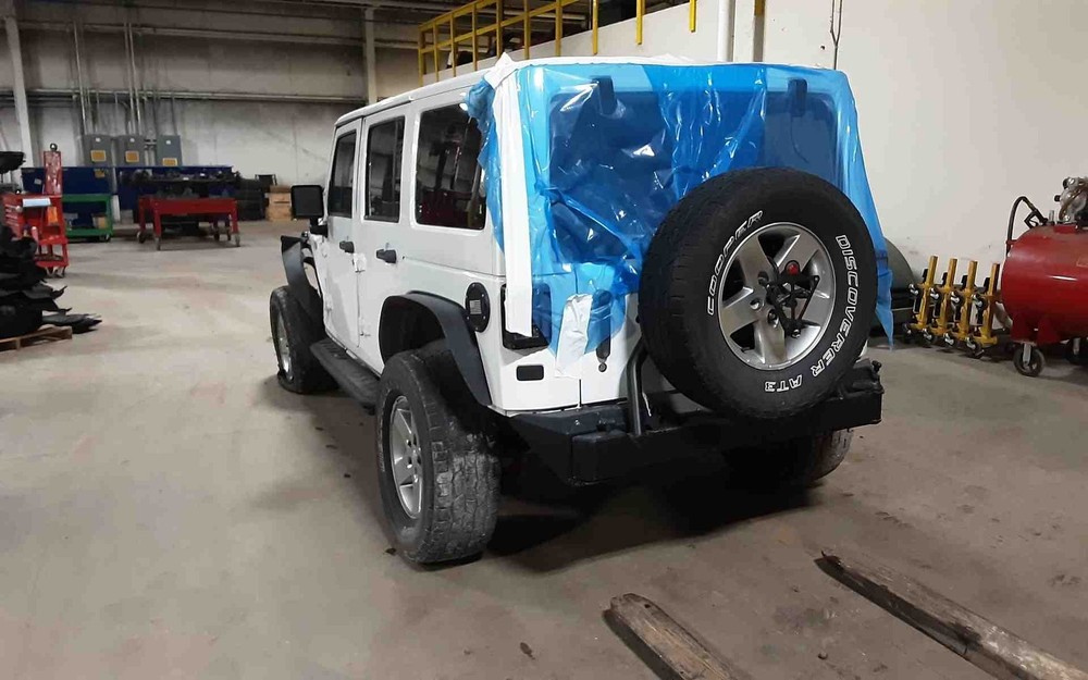 Used Windshield Frame fits: 2012 Jeep Wrangler Grade A