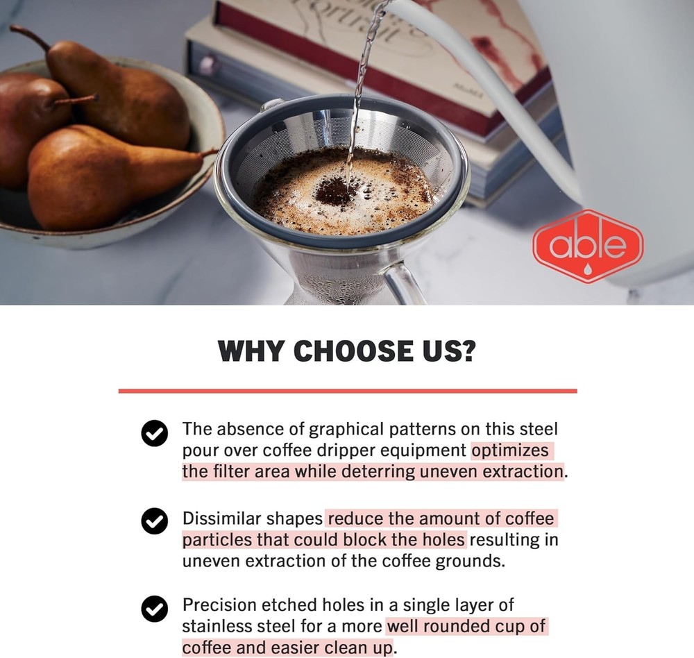 ABLE KONE Coffee Filter 3RD GENERATION from Japan