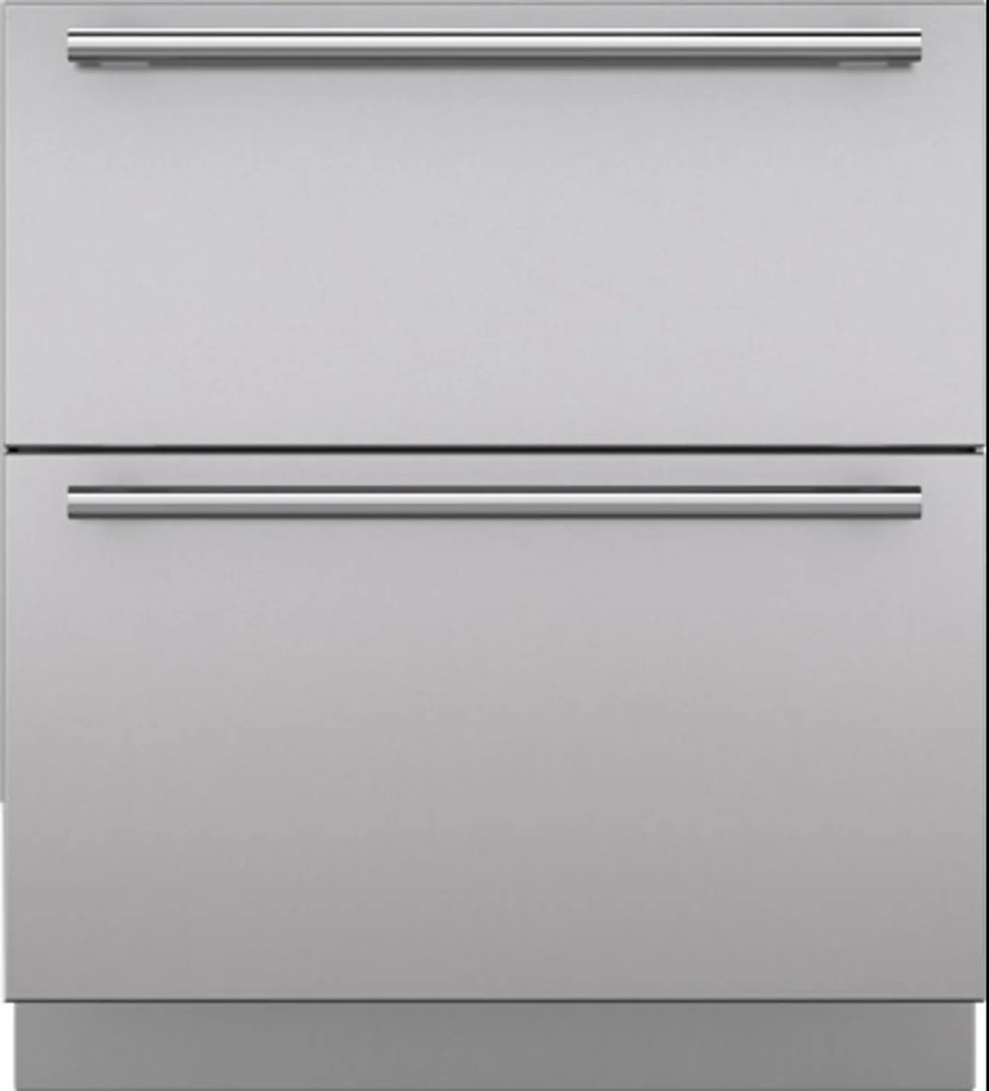 Sub-Zero 30" Refrigerator/Freezer Drawers with Ice Maker & Stainless Steel Panel