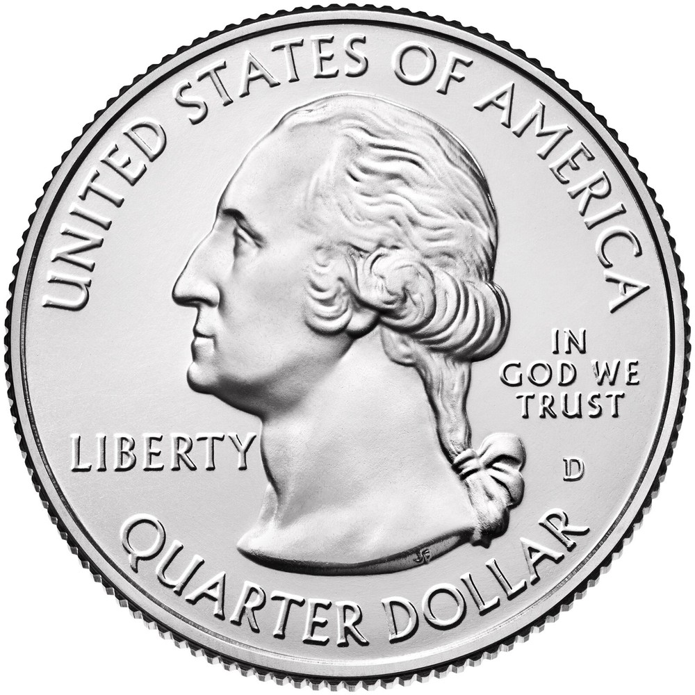 2016 D Shawnee NP Quarter. Uncirculated From US Mint roll.