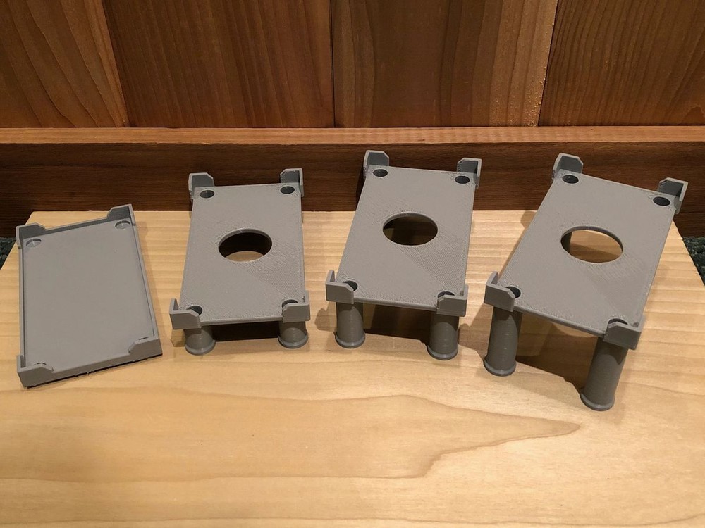 Wampler Frame and Risers 122.5mm x 67mm