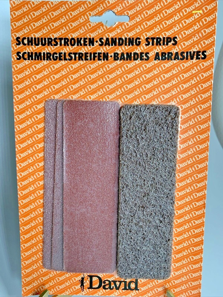 David Hand Sanding Stripping Strips and Pad 5060 NIP