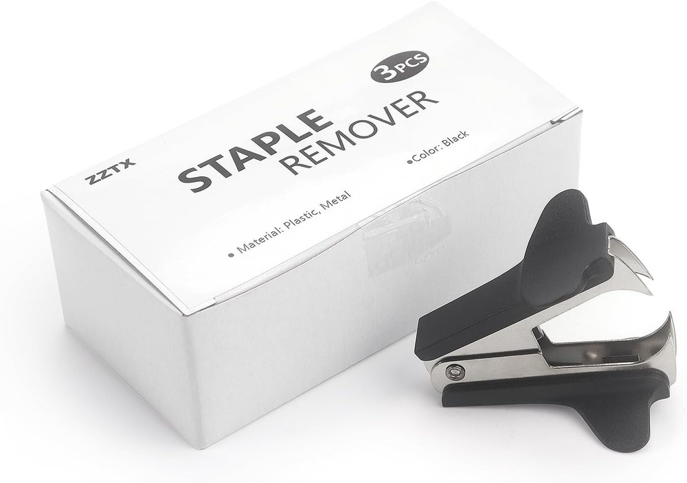 Staple Remover Staple Puller Removal Tool for School Office Home 3 Pack