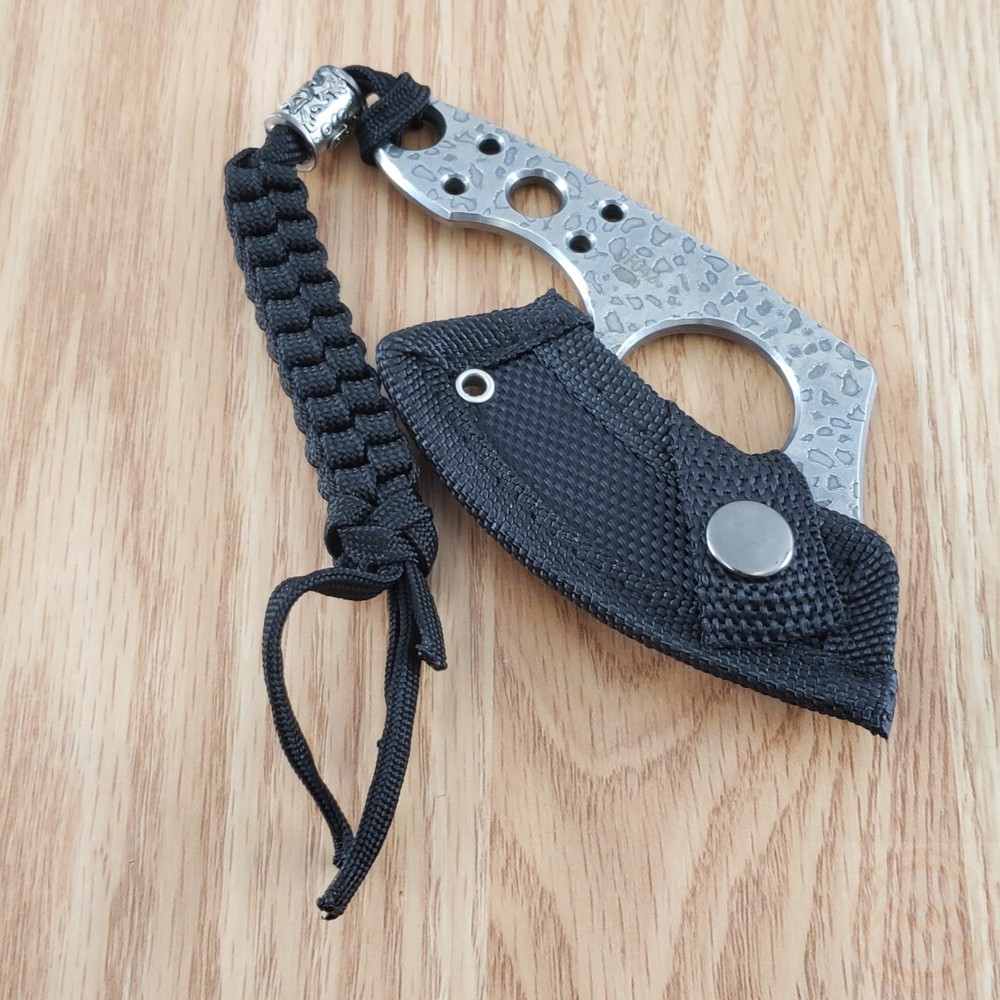 Old Forge Chopper Fixed Knife 2.75" Blade One Piece Stainles Steel Construction