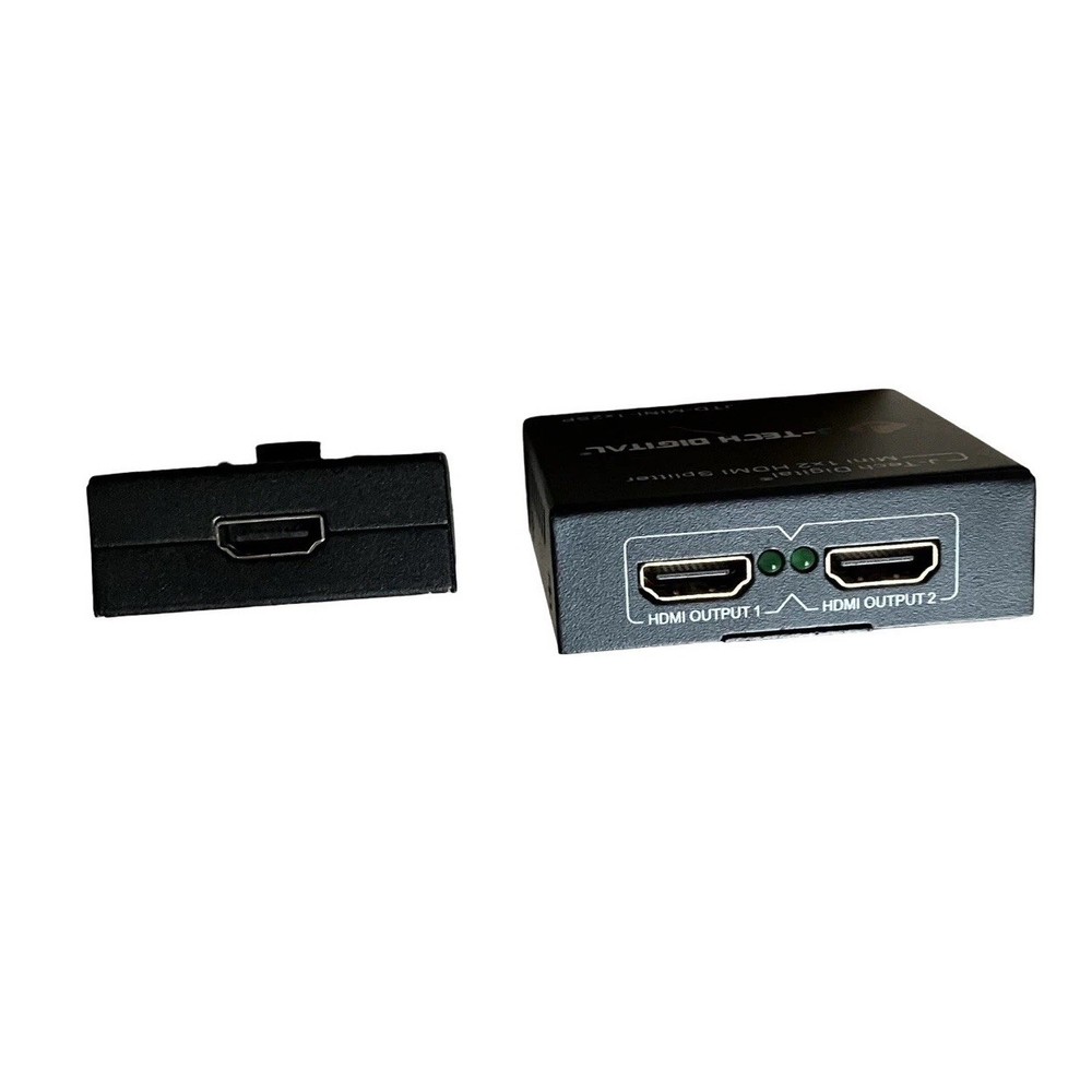 J-Tech Digital HDMI Bundle: JTD-MINI-1X2Sp Splitter & Bi-Direction Switch