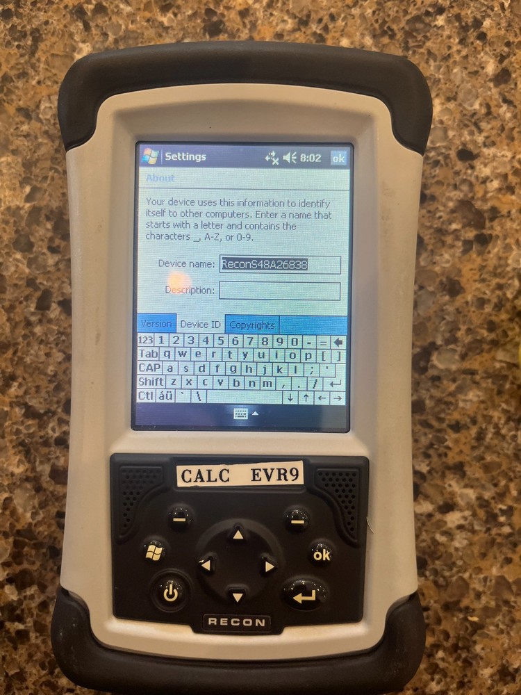 Trimble Recon Rugged Handheld Data Collector