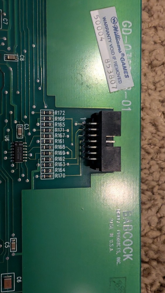 DMD Babcock 128 X 32 Dot Display for Williams pinball