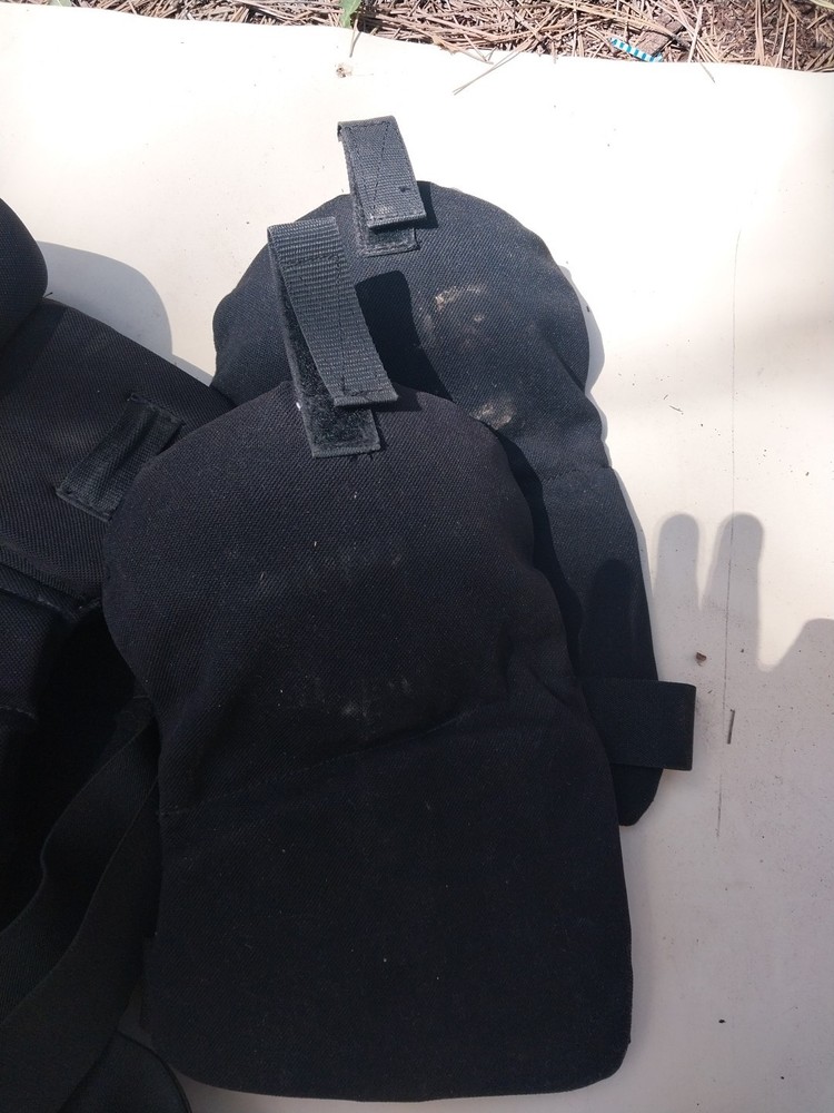 Riot Gear Chest Protector With Shoulder Pads Size Medium