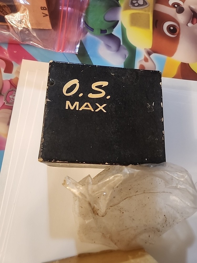 OS Max 10 R/C Model Airplane Glow Engine With Box And Paperwork