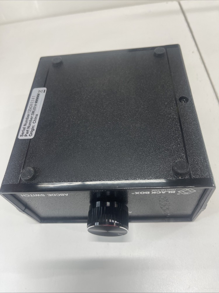 Black Box SWL031A-MMMMM 4 Position ABCDE Switch