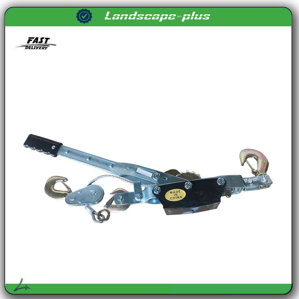 4 Ton Dual Gear Power Puller Cable puller Heavy Duty Hand Power Cable Puller