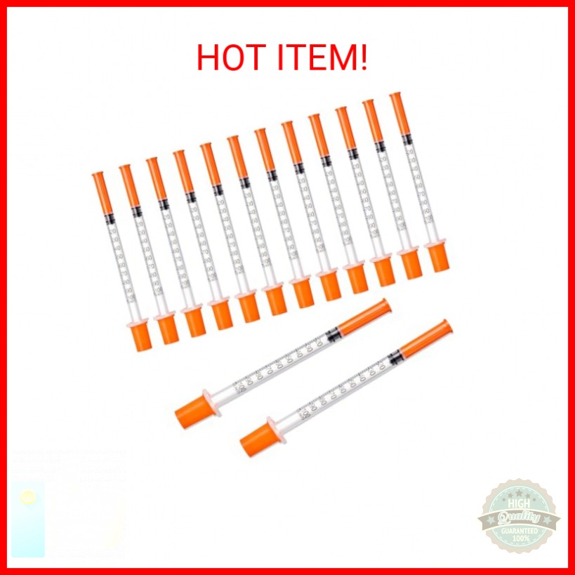 NITYLNRE Disposable Syringe, Individual Wrapped, 30PACK