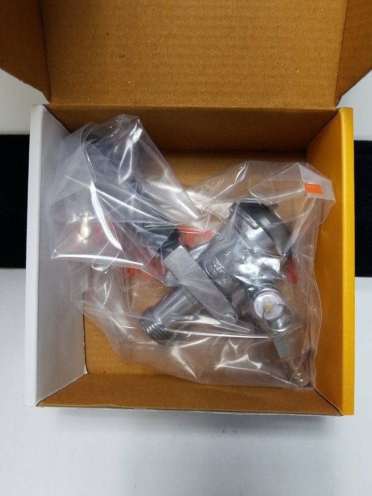 New Krome Dispense C737 Keg Coupler D System Brass Body & Probe Pull Handle