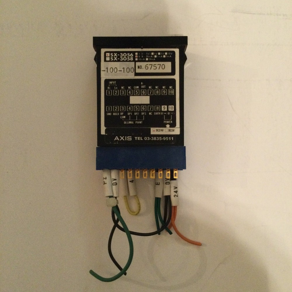 Axis SX-3056 Digital Scaling Meter, 67570 Used