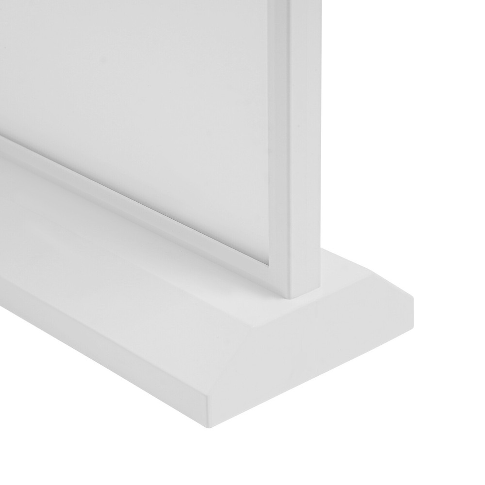 Modern Tabletop LED Sign Holder with Adjustable Brightness for Menu Display