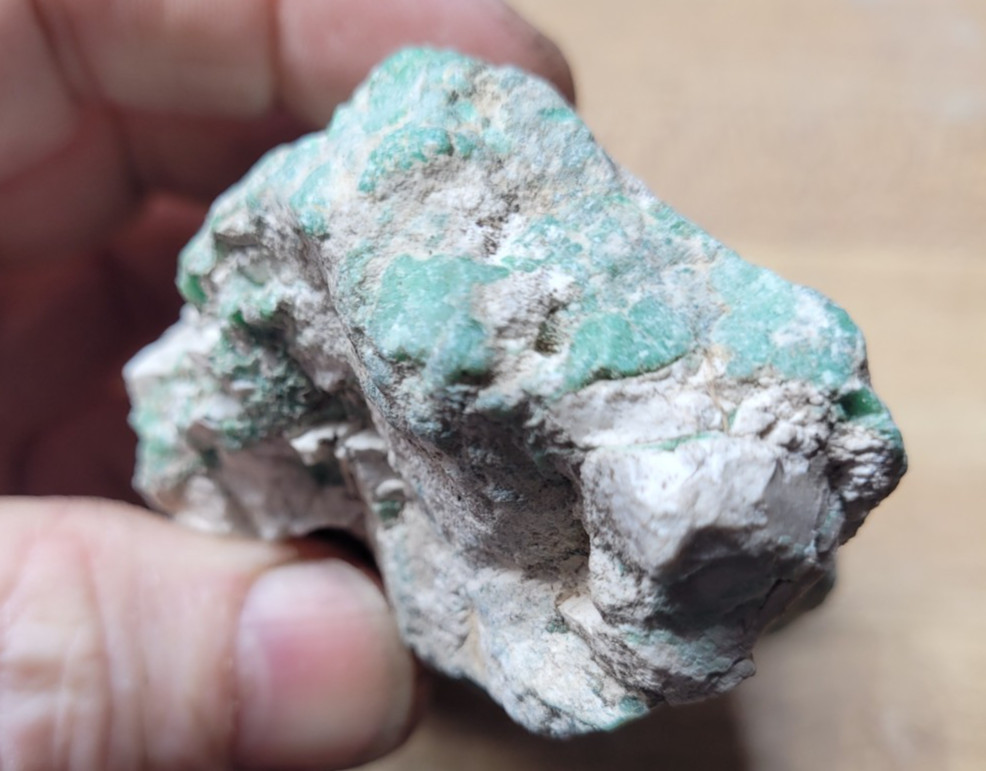 Hard Lucin Variscite Rough, Edison Bird Mine
