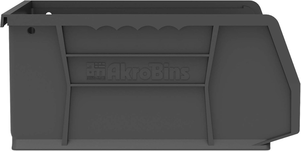 30235 AkroBins Plastic Storage Bins, Space-Saving Stackable Bins for Garage, ...