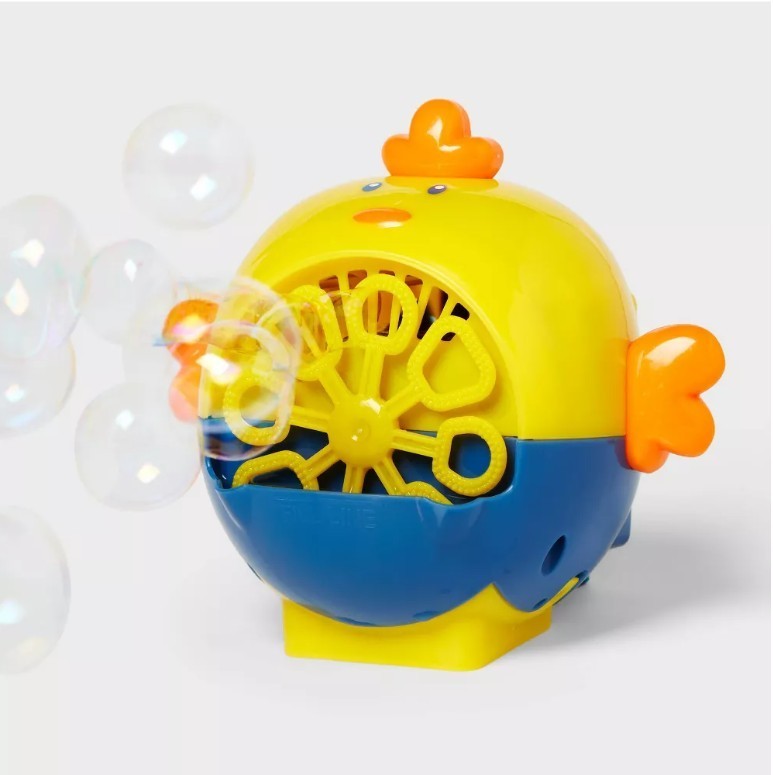 sun squad chick bubble maker with 4 oz bubble solution