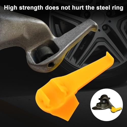 6 Sets Car Tire Changer Plastic Insert, Wheel Rim Edge Protector Tool for