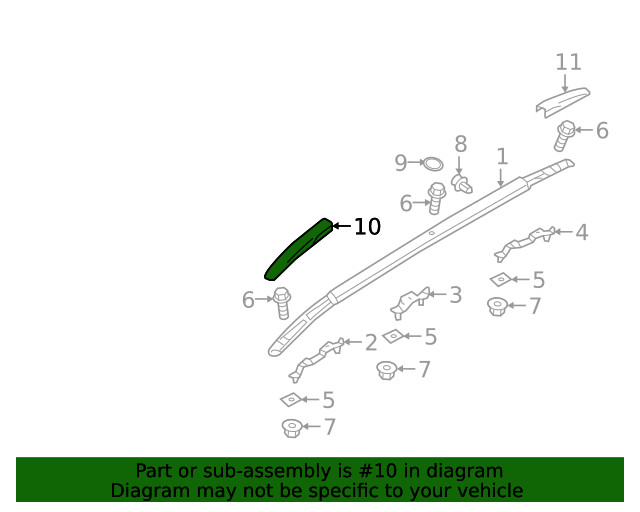 Genuine Mitsubishi Front Cover 7661A294