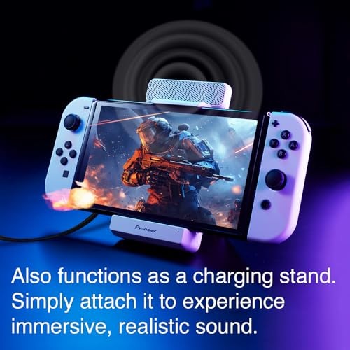Gaming Speaker for Switch / PIMAX - Speaker SOUND TECTOR USB Type-C White