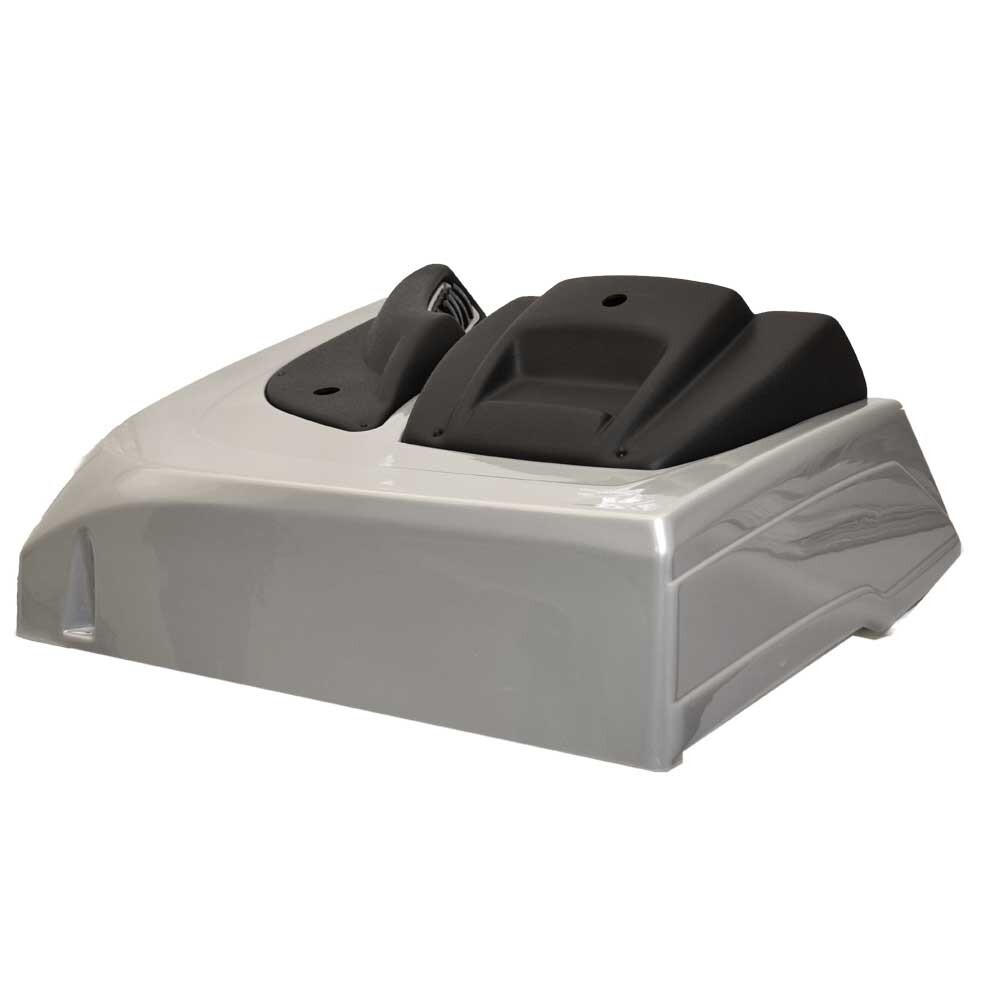Tracker Boat Dash Console Panel F144300595 | 33 5/8 Inch Silver Black