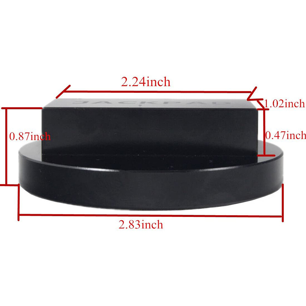 2pcs For BMW Jack Pad Adapter Billet Anodized Aluminum Floor Jack MINI COOPER