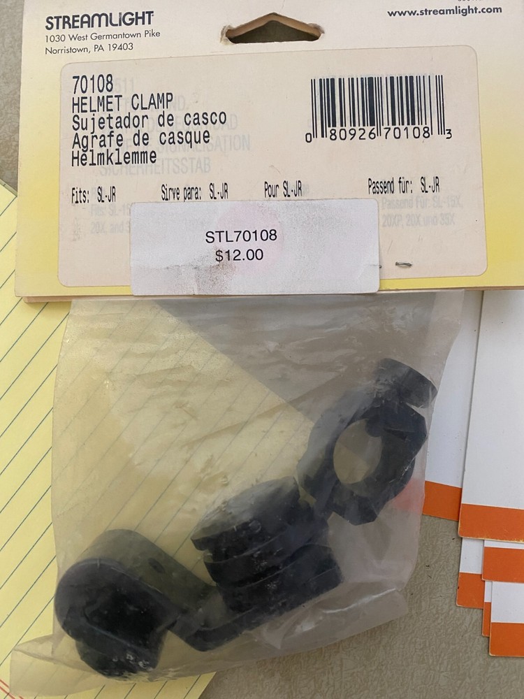 STREAMLIGHT HELMAT CLAMP