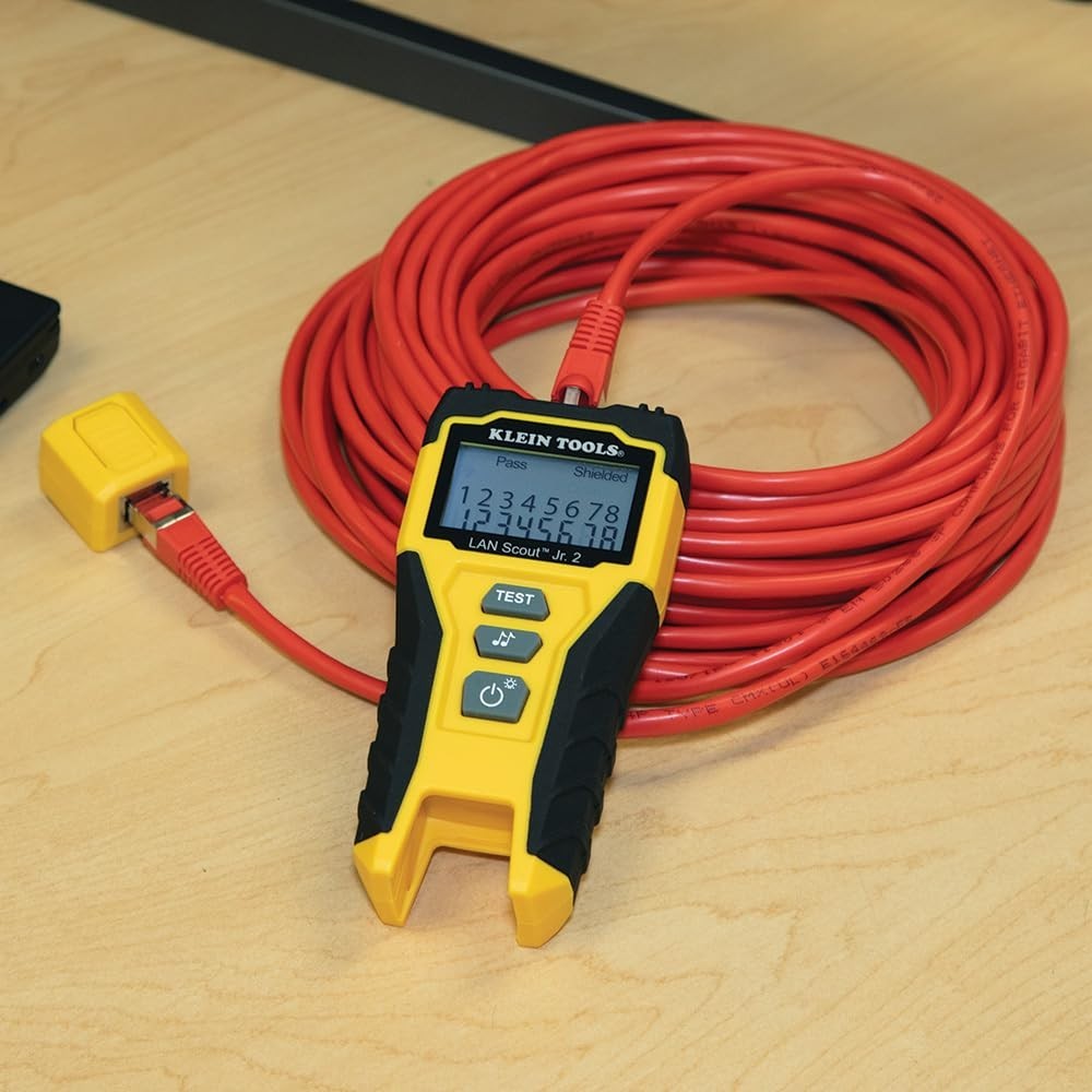 LAN Scout Jr. 2 Cable Tester - Comprehensive Testing