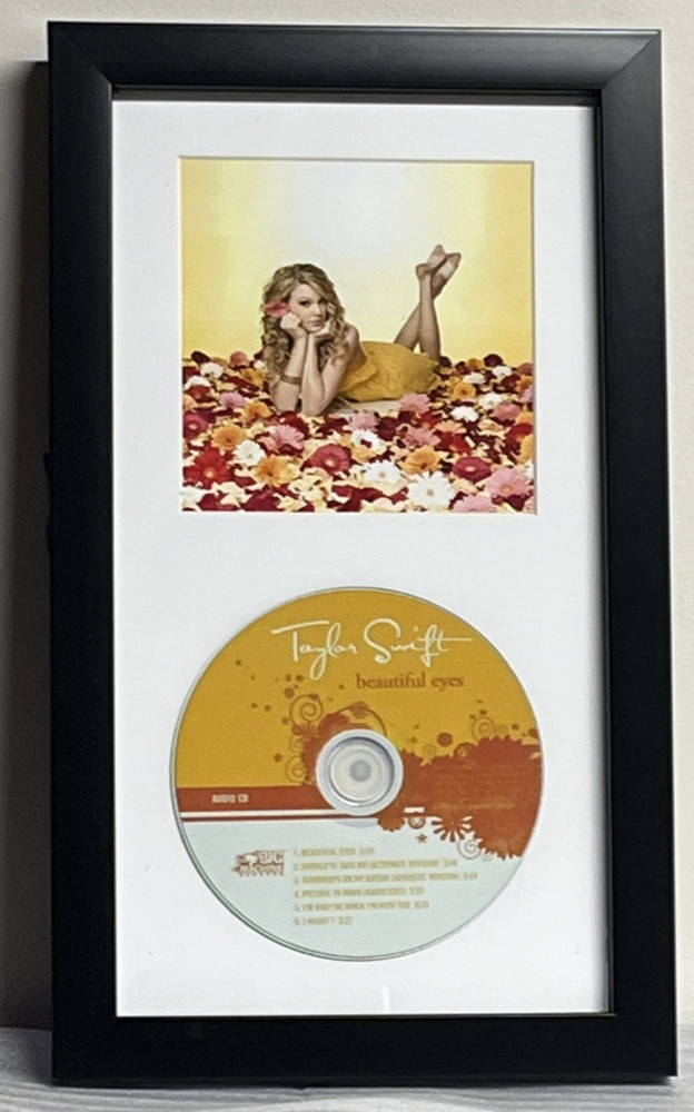 Taylor Swift - Beautiful Eyes CD Framed