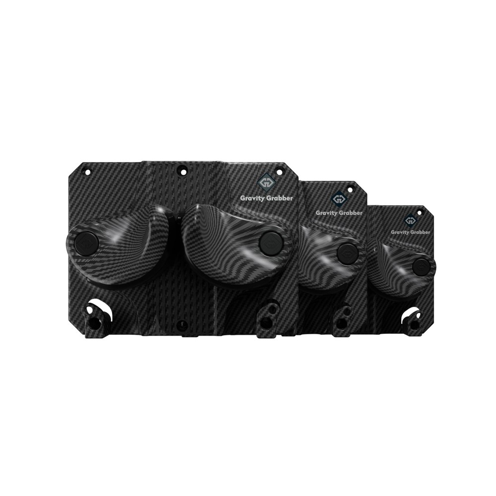 Gravity Grabber - Ultimate Ski & Snowboard Wall Rack | Secure, Non-Slip Stora...