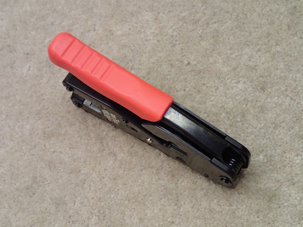 Platinum Tools 12520 Pro Crimp EZ-RJ45 exEX Crimper Tool