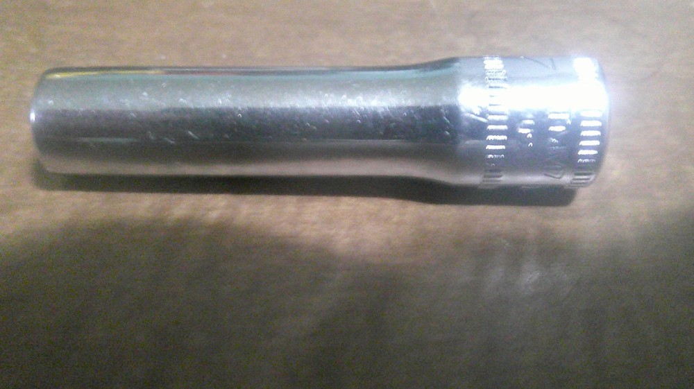 Snap On STMM7 Metric Deep 1/4 Drive 6 Pt 7mm Chrome Socket