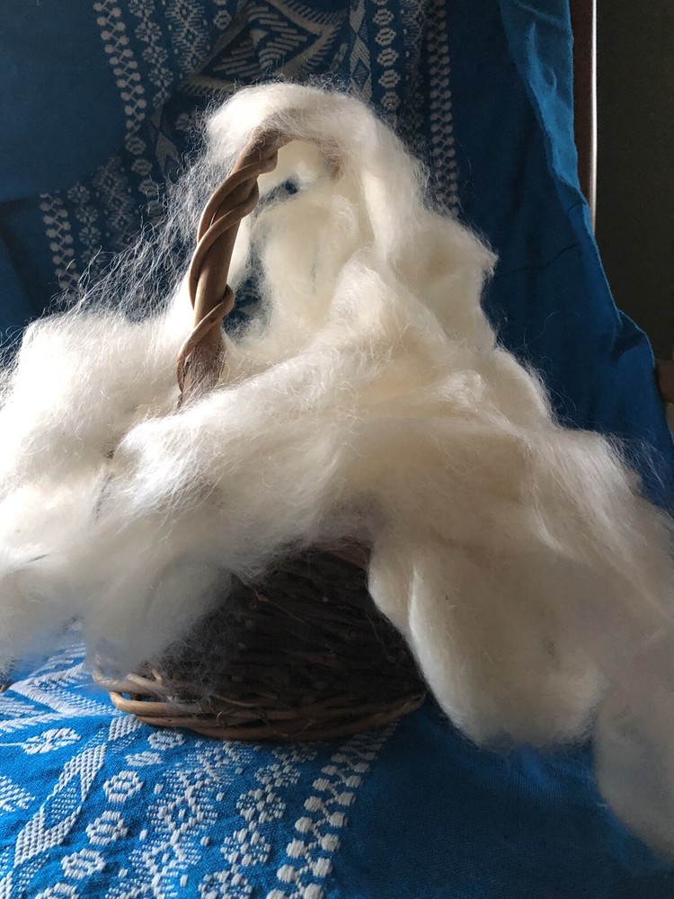 kid mohair spinning batts